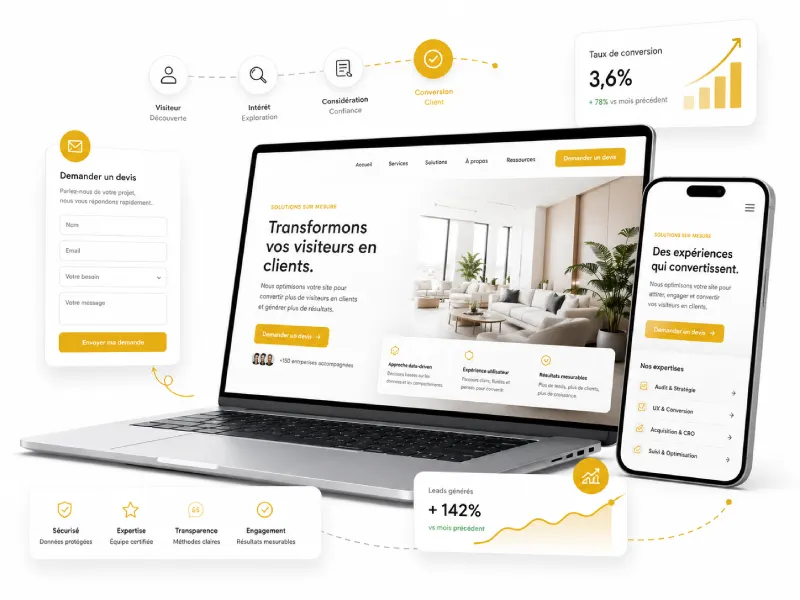 Améliorer conversion site web