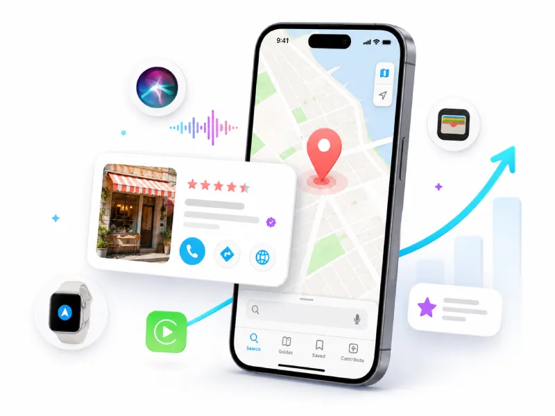 Etre visible sur Apple Plan